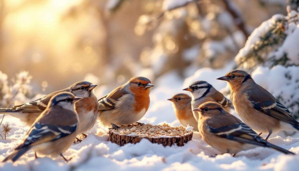 Ornithologe verrät: Dieses günstige Futter lockt im Januar jeden Morgen Vögel an