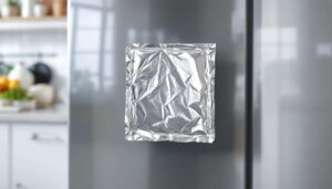Ein Blatt Alufolie genügt, um das Gefrierfach in Sekunden abzutauen: Der Trick, der wirklich Energie spart