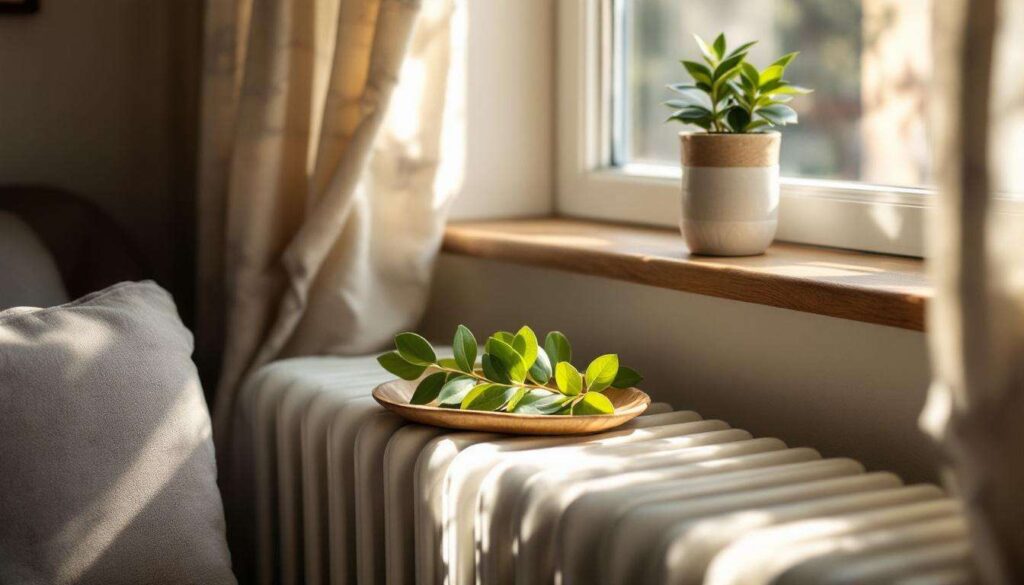 Dieser Trick mit einem Lorbeerblatt auf der Heizung parfümiert natürlich das ganze Haus