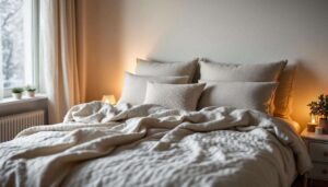 Die skandinavische Methode, das Bett zu machen, die die ganze Nacht warm hält