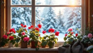 Geranien überwintern: So bringen Sie die Pflanzen sicher durch die kalte Zeit