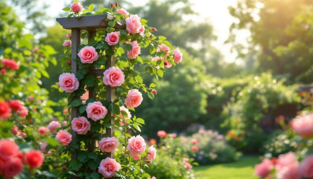 So bauen Sie ein stabiles Rankspalier für Rosen und machen Ihren Garten romantisch, DIY-Anleitung
