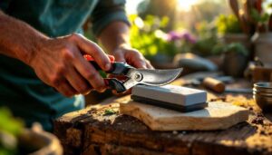 Die Gartenschere wird rasiermesserscharf: eine schnelle Methode zum Schärfen ohne Spezialwerkzeug
