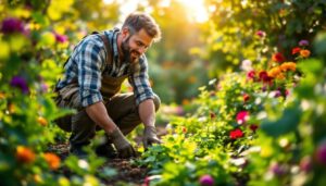 Von dem Baumstumpf im Garten ist keine Spur mehr zu sehen. Eine bewährte Methode für Gärtner.