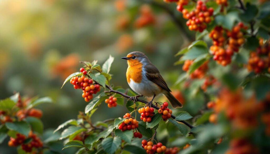 Diese Beeren sind ein Geheimtipp für Vogelfreunde: Damit lockst du Rotkehlchen in deinen Garten