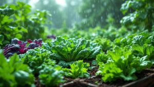 Die 10 Gemüse, die Nässe besser wegstecken und trotz Regen reiche Ernten liefern